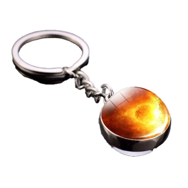 Key ring, model Solar System, Sun